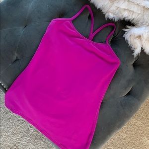 Lululemon size 8 power Y tank NWOT